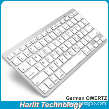 Whole Sale Wireless Laptop Keyboard Ultra Slim Wireless 2.4G Keyboard German QWERTZ Laptop Desktop USB 2.4G Wireless Keyboard